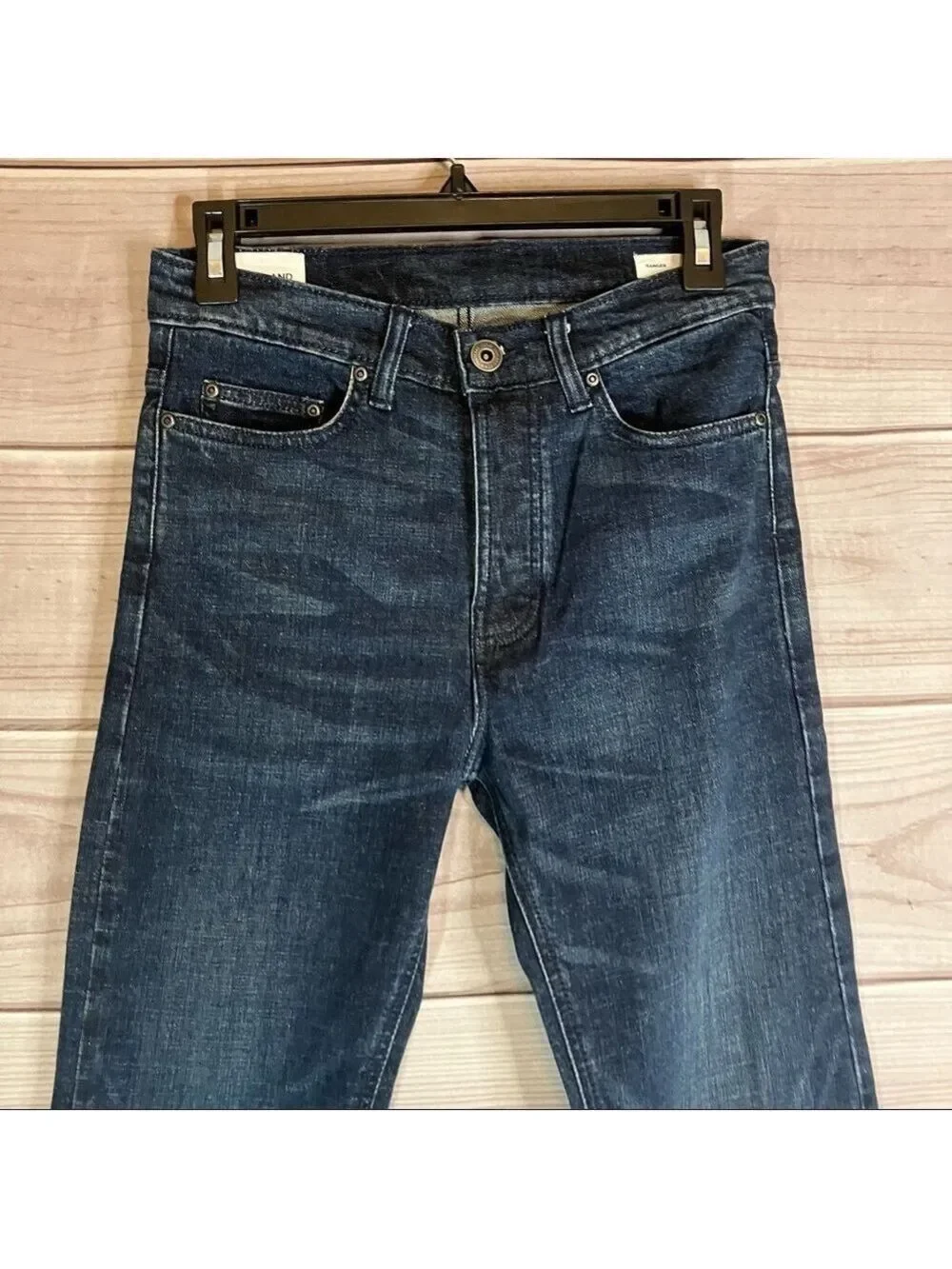 OUTLAND Denim Ranger Slim Tapered Jeans In Bondi Blue